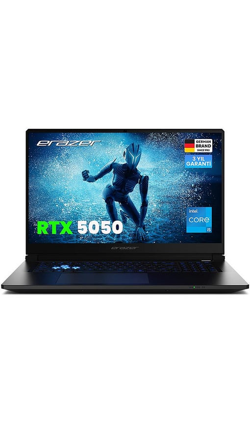 ERAZER Scout 15 E1 MD62765 FHD 144Hz Intel Core i5-13420H 16 GB RAM 1 TB SSD 15,6 inç Windows 11 Home Gaming Laptop Siyah
