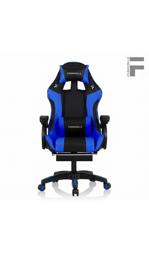 FASHCOLLE Dynamic Blue Masajlı Oyuncu Koltuğu Mavi