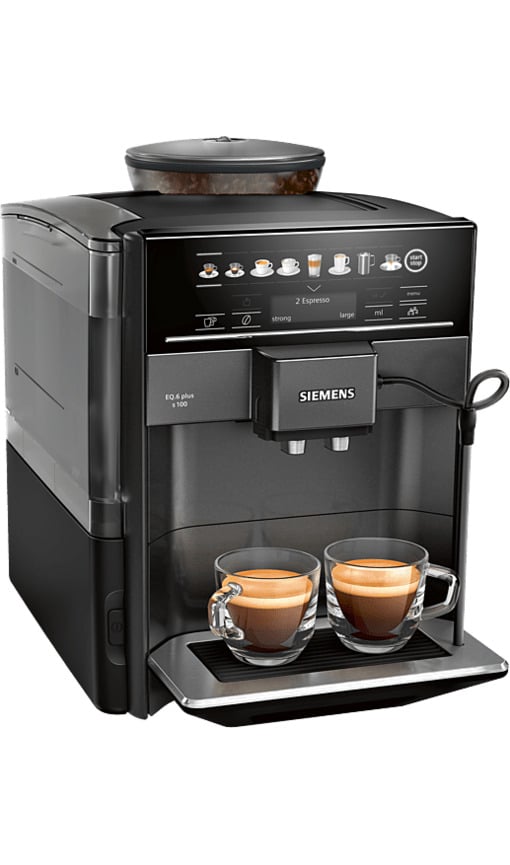 SIEMENS TE651319RW Full Otomatik Kahve Makinesi Safir Siyah Metalik