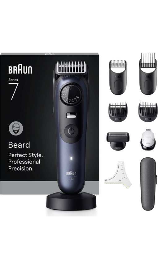 BRAUN BT7540 Sakal Düzeltici Series 7 +10 Berber Ekipmanları Tıraş Makinesi